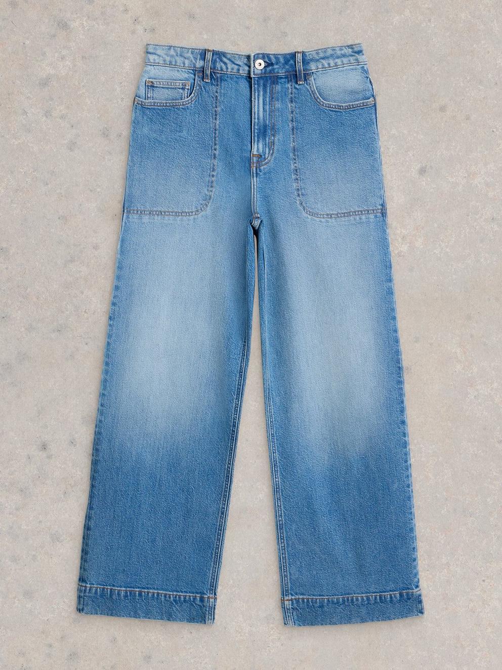Tia Wide Leg Full Length Jean