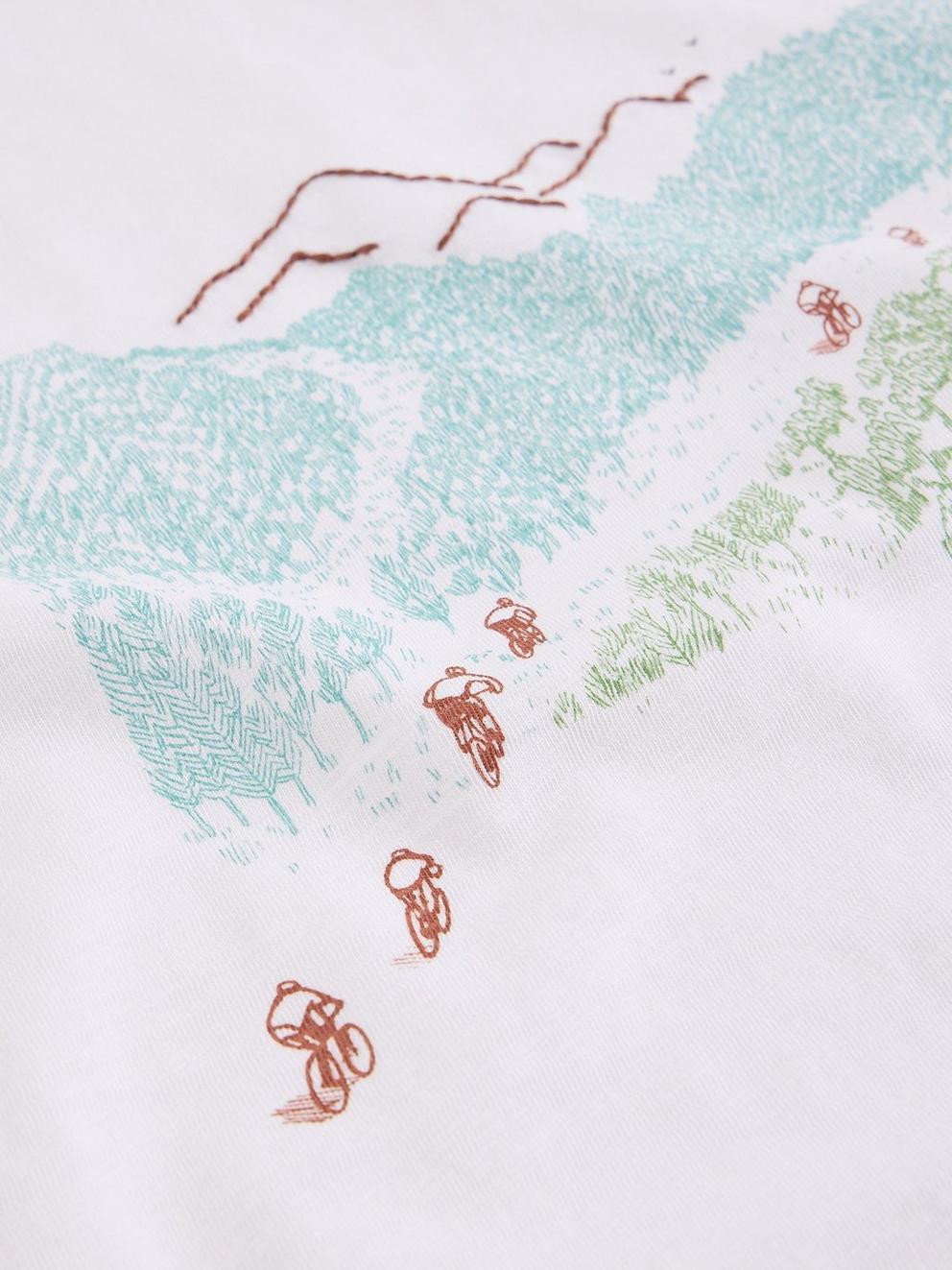 Abersoch Pedal Graphic Tee
