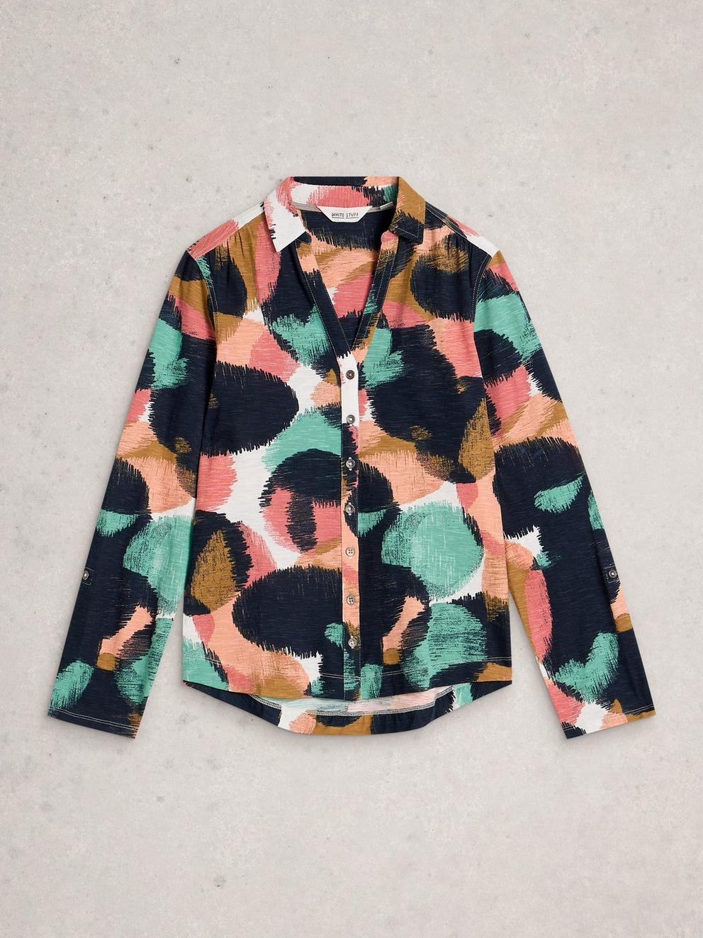 Womens Annie Collared Shirt Jersey