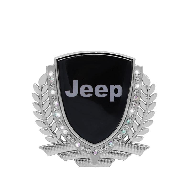 Heißer Verkauf 🎉50 % RABATT🎉3D Weizenohr Diamant Metall Kreativer Autoaufkleber