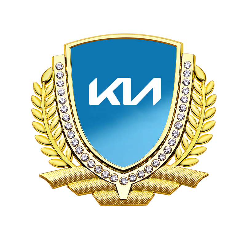 Heißer Verkauf 🎉50 % RABATT🎉3D Weizenohr Diamant Metall Kreativer Autoaufkleber