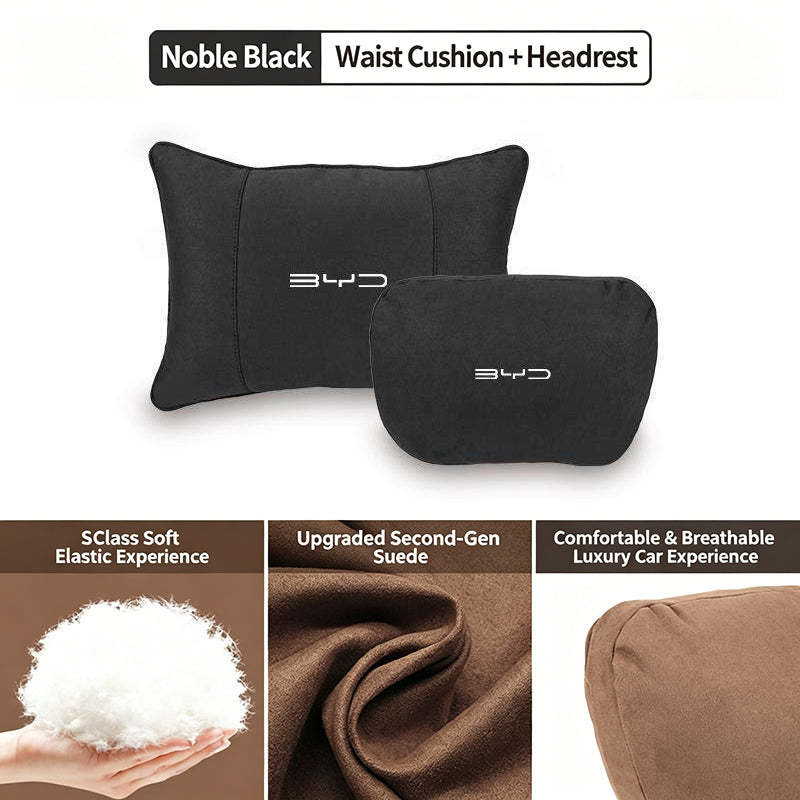 Hot Sale 🔥50% OFF🔥Maybach-Style Cushion Pillow(Headrest + Lumbar Support)