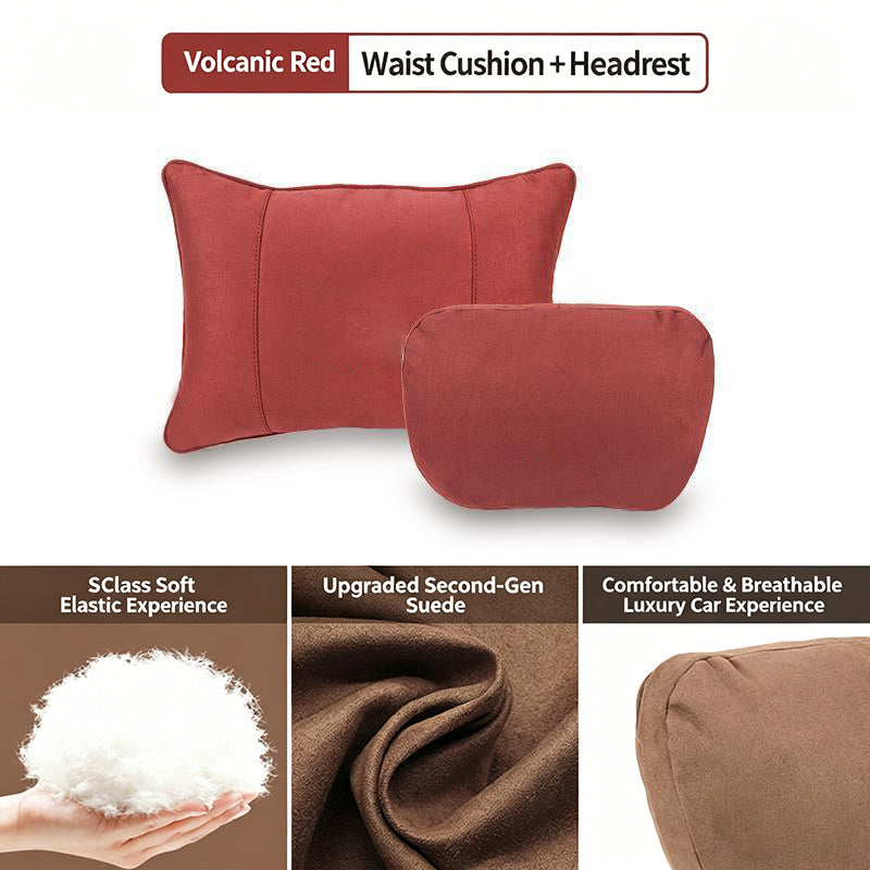 Hot Sale 🔥50% OFF🔥Maybach-Style Cushion Pillow(Headrest + Lumbar Support)