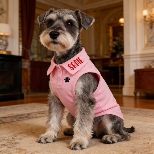 Personalized Name Pet Polo Shirt | inCloth16