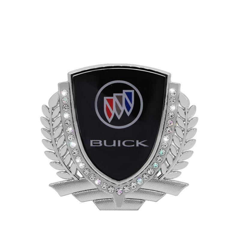 Heißer Verkauf 🎉50 % RABATT🎉3D Weizenohr Diamant Metall Kreativer Autoaufkleber
