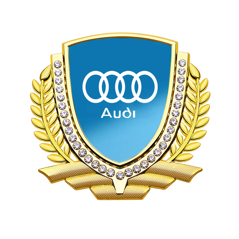 Heißer Verkauf 🎉50 % RABATT🎉3D Weizenohr Diamant Metall Kreativer Autoaufkleber