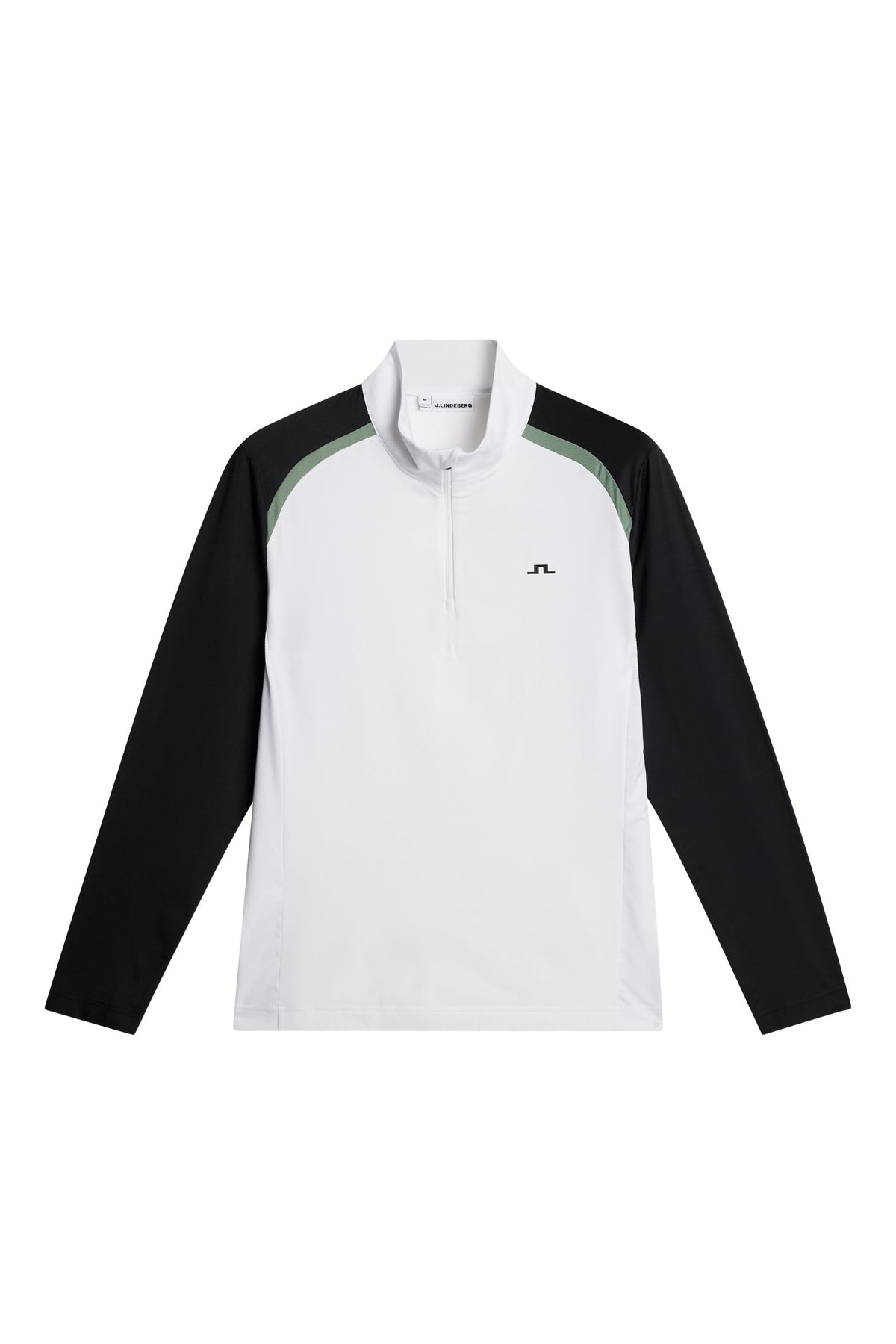 Blake Zip Mid Layer / White