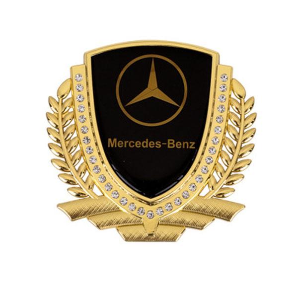 Heißer Verkauf 🎉50 % RABATT🎉3D Weizenohr Diamant Metall Kreativer Autoaufkleber