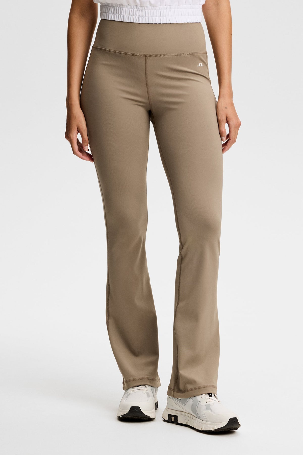 Fiona Flared Leggings / Brindle