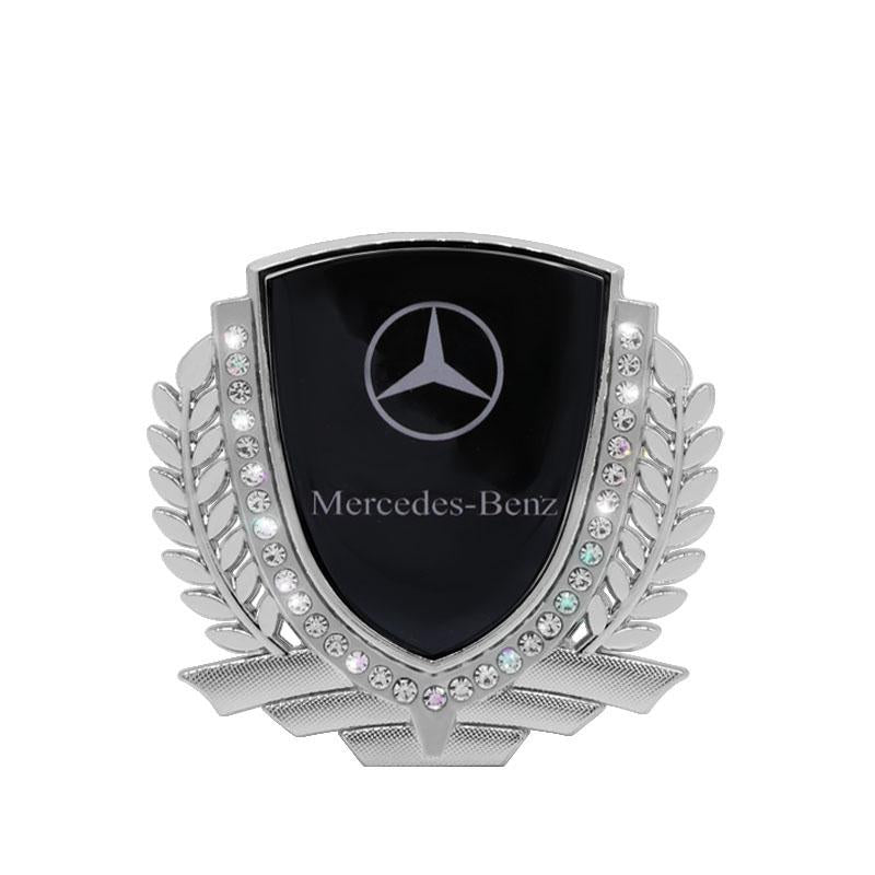 Heißer Verkauf 🎉50 % RABATT🎉3D Weizenohr Diamant Metall Kreativer Autoaufkleber