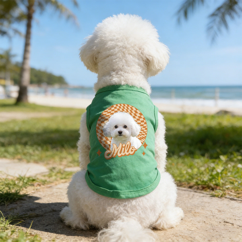 T-shirt personnalisé avec photo de votre animal de compagnie | inCloth66