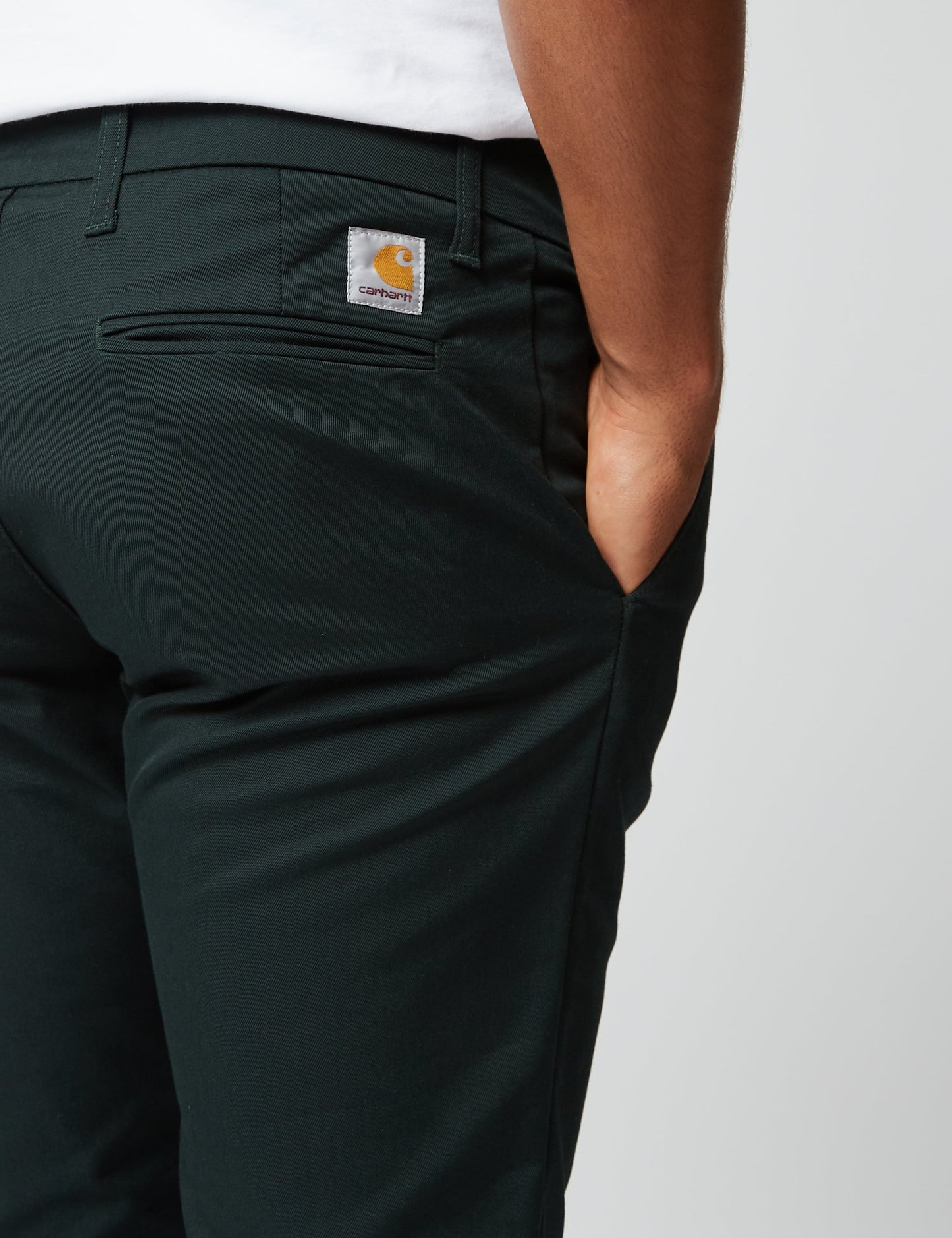 Sid Pant Chino (Slim) – Dark Cedar Green