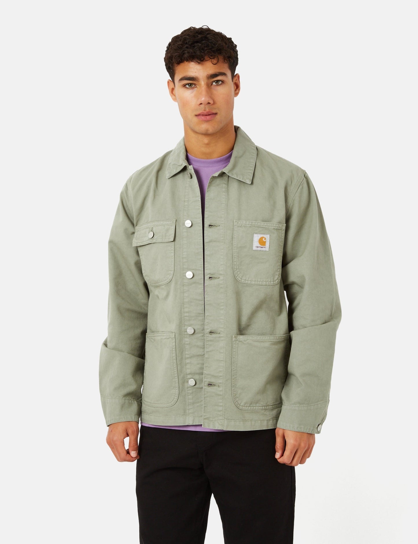 Michigan Coat (Teint en pièce) - Vert Yucca