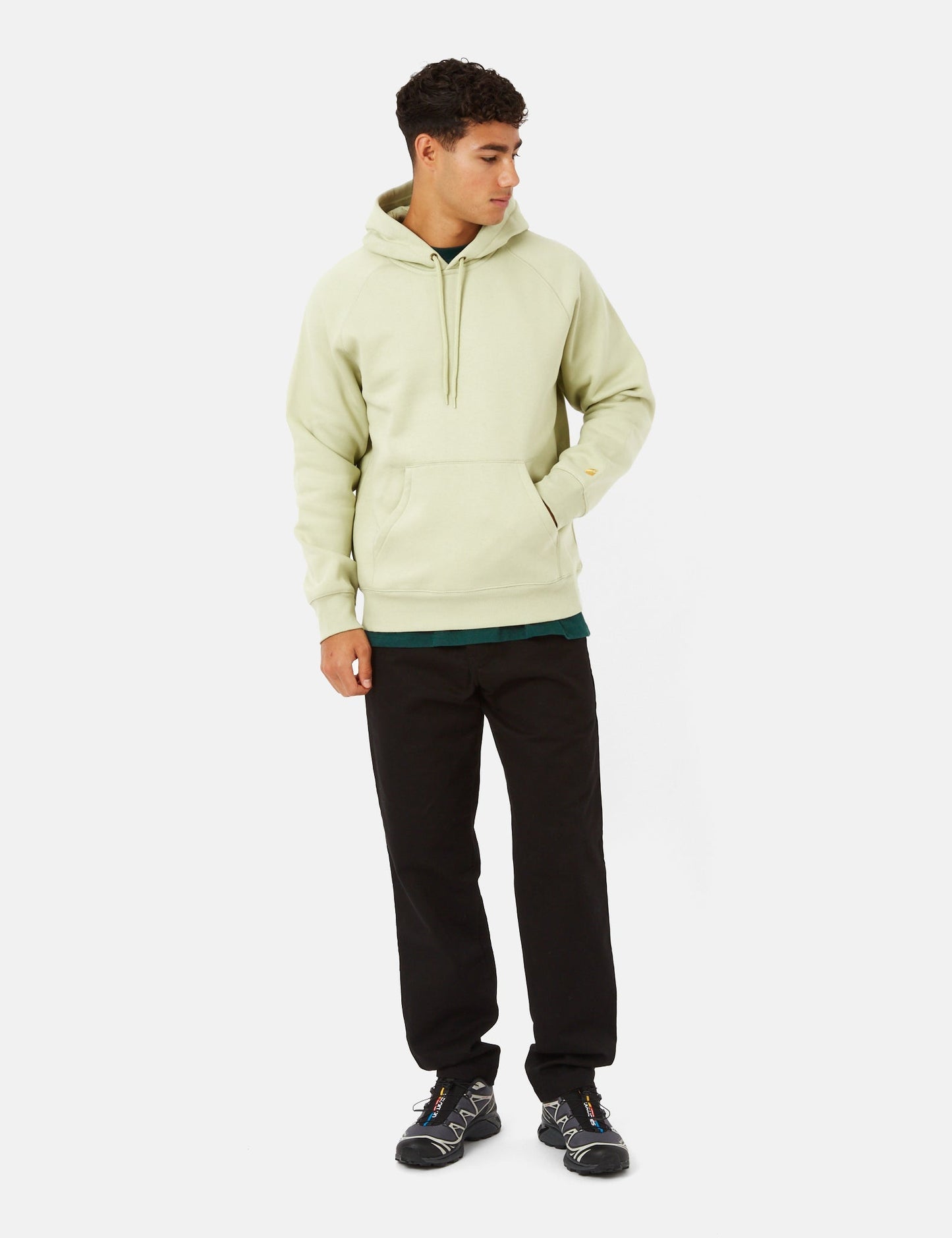Chase Kapuzenpullover - Agave Green