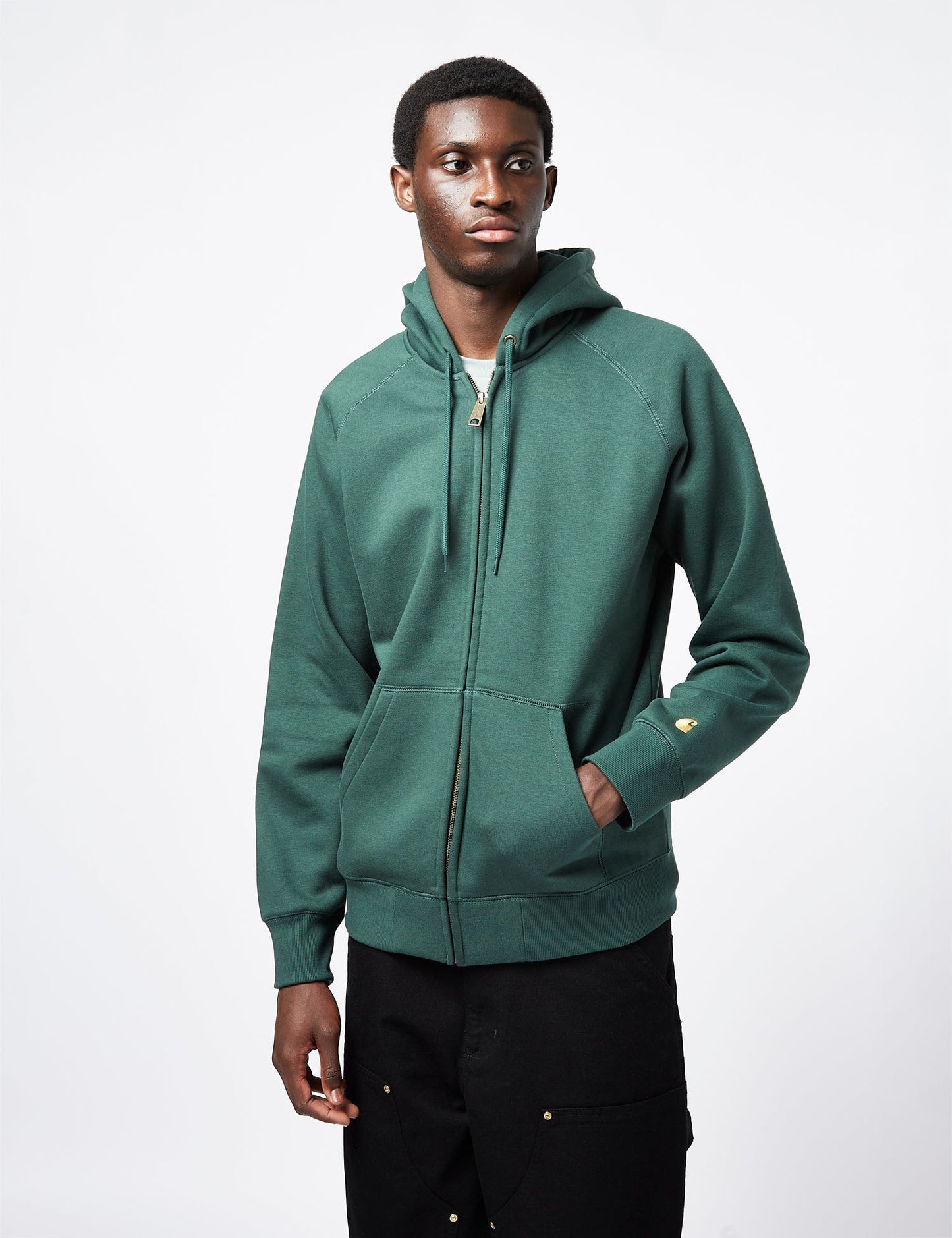 Chase Kapuzen-Sweatshirt mit Reißverschluss - Discovery Green