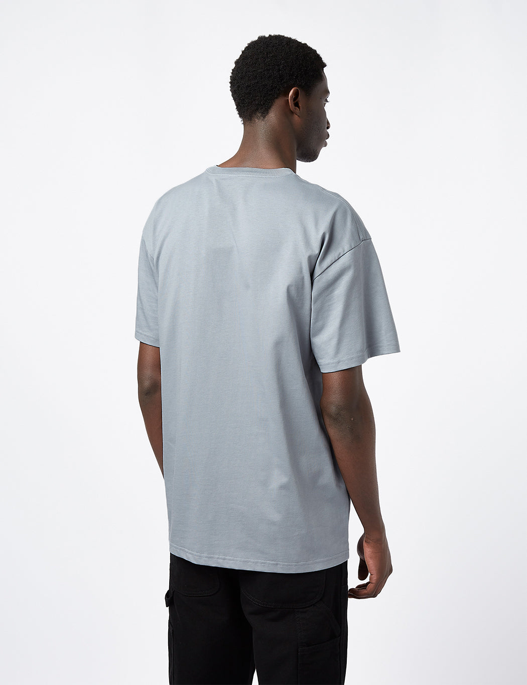 Chase T-Shirt (Loose) – Spiegelgrau