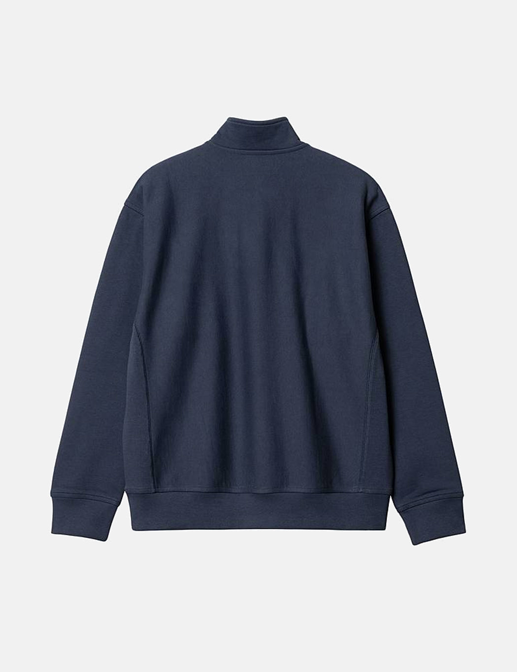 Half Zip American Script Sweatshirt - Enzianblau