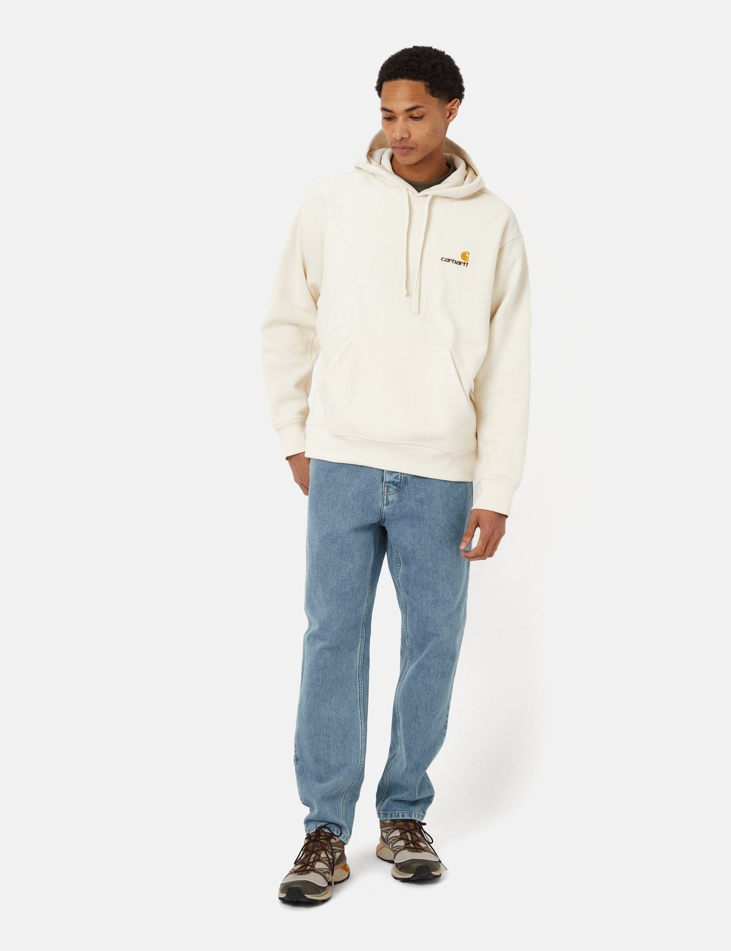 American Script Kapuzenpullover – Natur