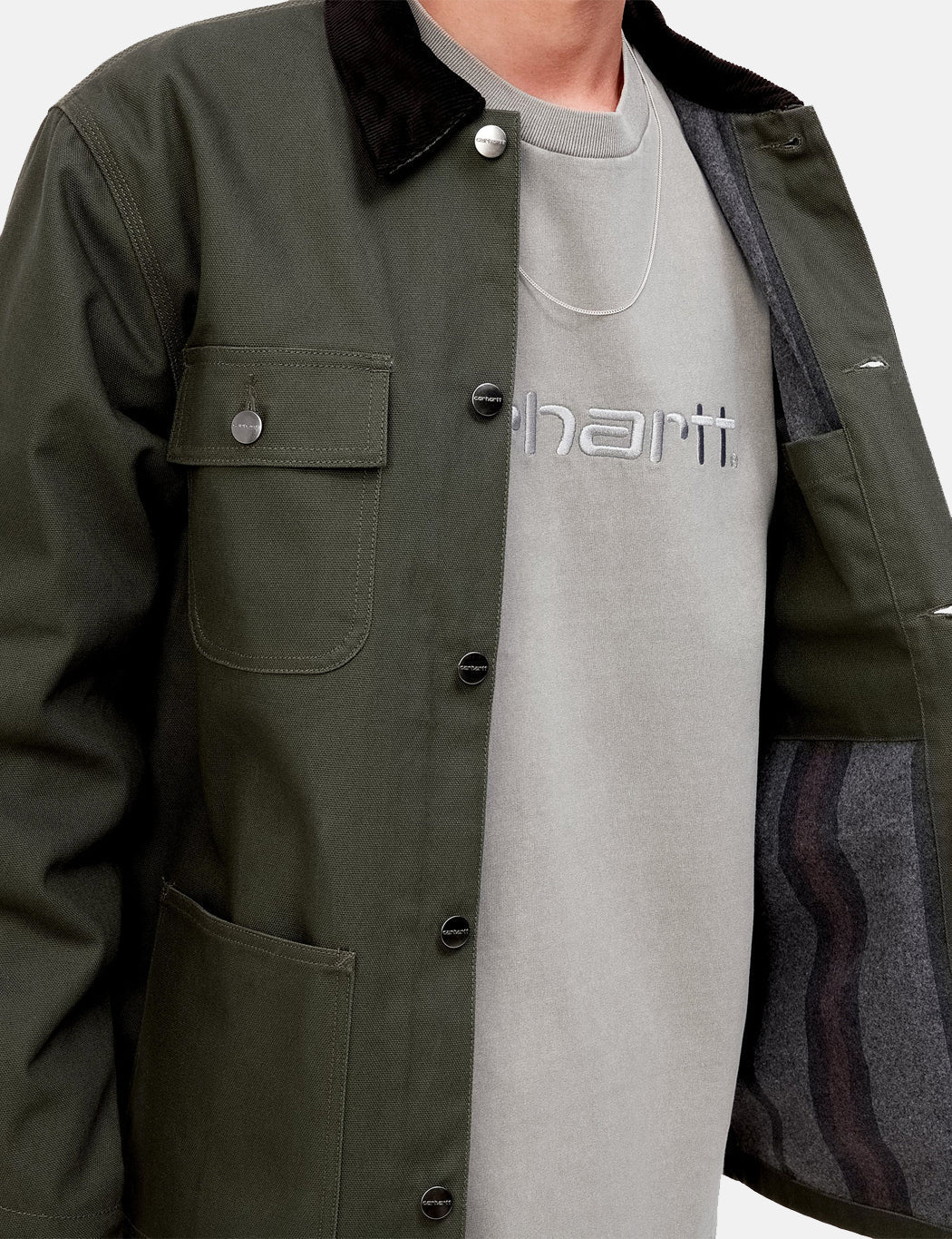 Veste Michigan - Vert Buis/Noir