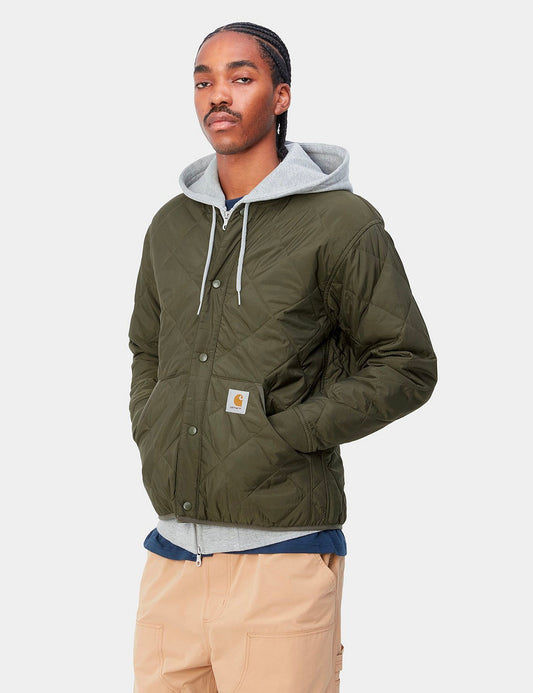 Veste doublée Barrow (Ripstop recyclé) - Vert plante