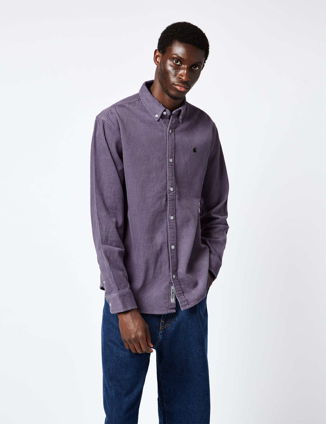 Madison Hemd (Feincord) - Buffalo Brown/Black