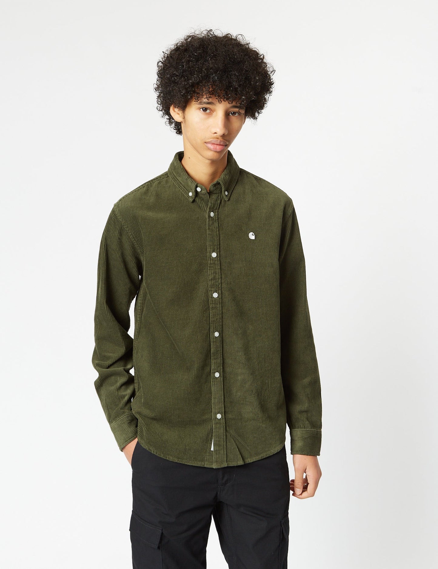Chemise Madison (Fine Coton) - Bleu canard