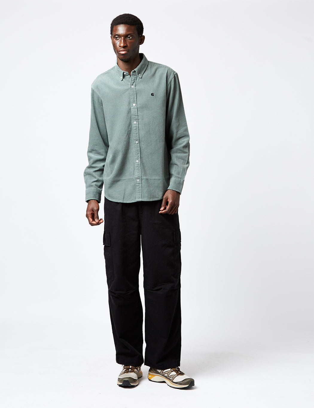 Chemise Madison (Fine Coton) - Bleu canard