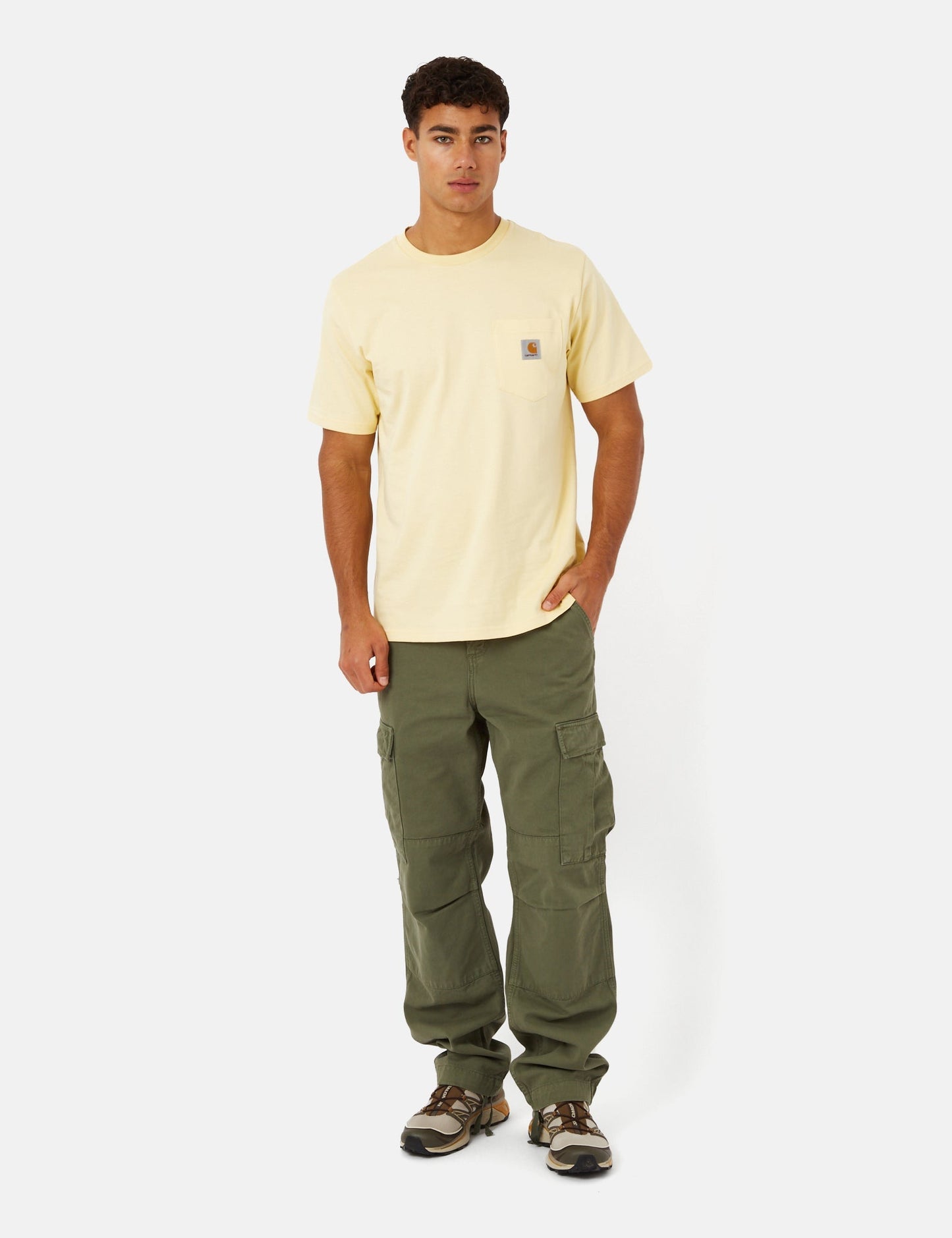 Pocket T-Shirt (Regular) - Zitronengelb