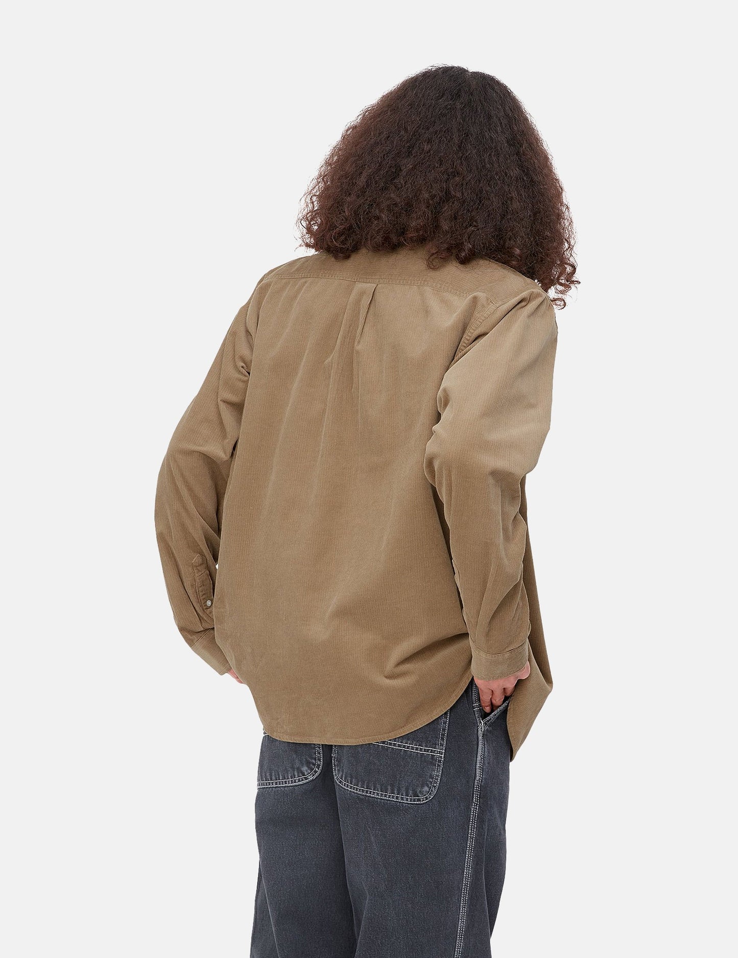 Madison Hemd (Feincord) - Buffalo Brown/Black