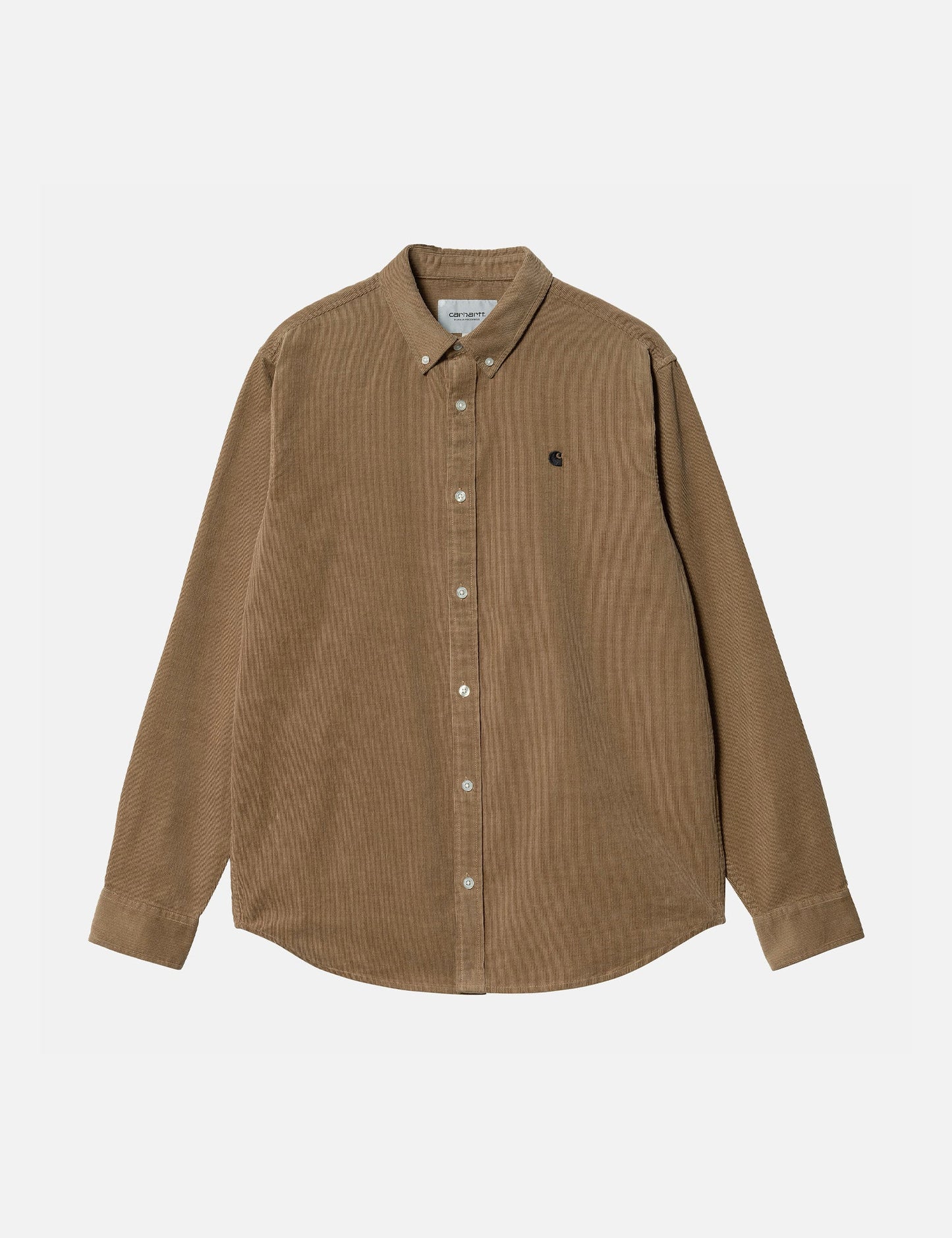 Madison Hemd (Feincord) - Buffalo Brown/Black