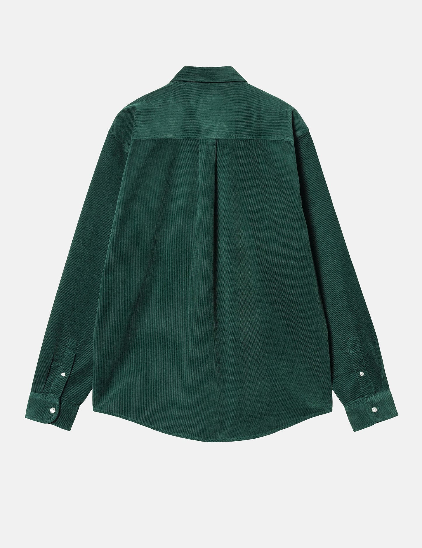 Chemise en velours côtelé Madison - Vert cerfeuil