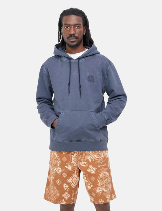 Kapuzenpullover Verse Patch – Enzianblau