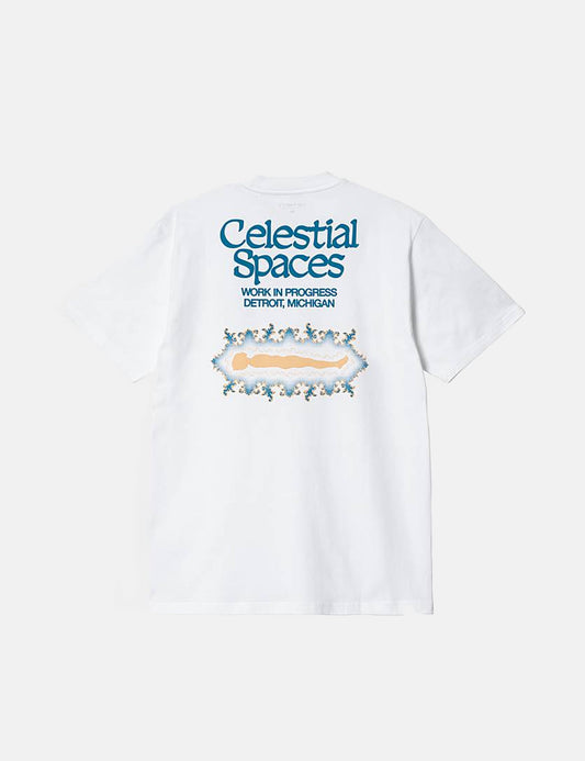 Spaces T-Shirt – Weiß