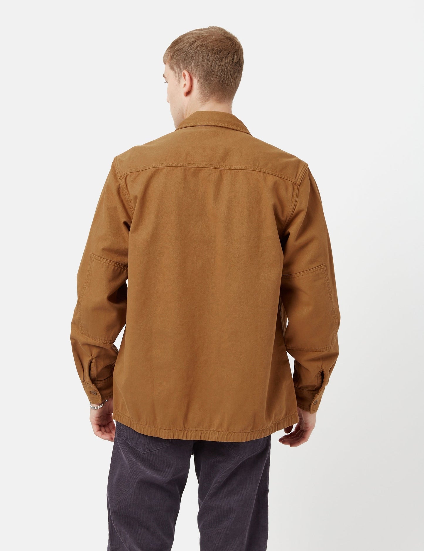 Charter Langarmhemd – Jasper Camel