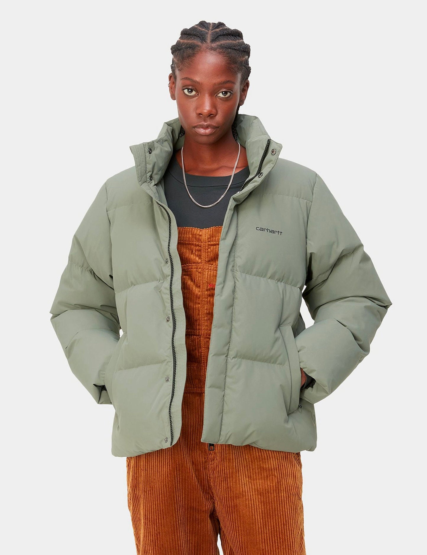 Damen Yanie Jacke - Rauchgrün