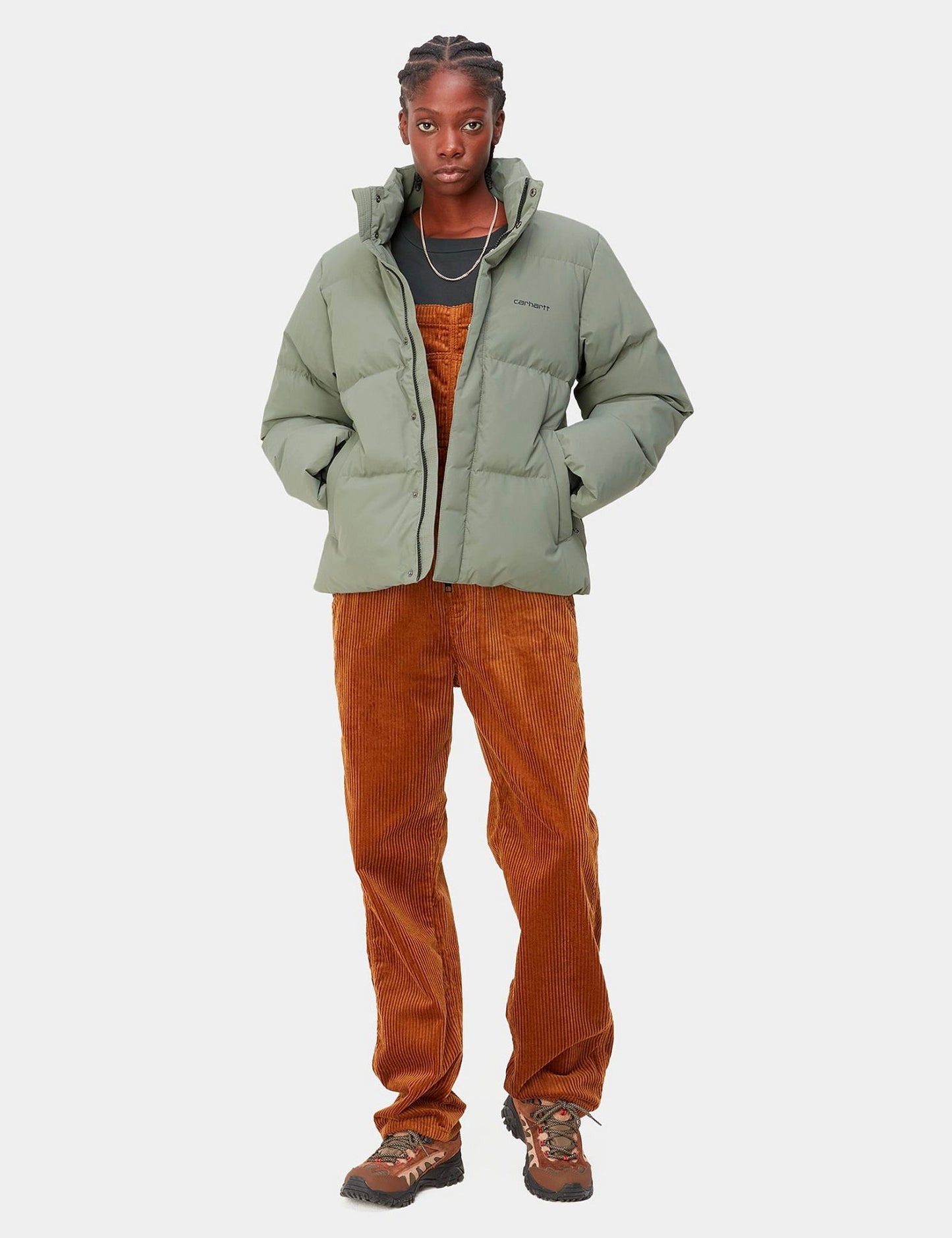 Damen Yanie Jacke - Rauchgrün
