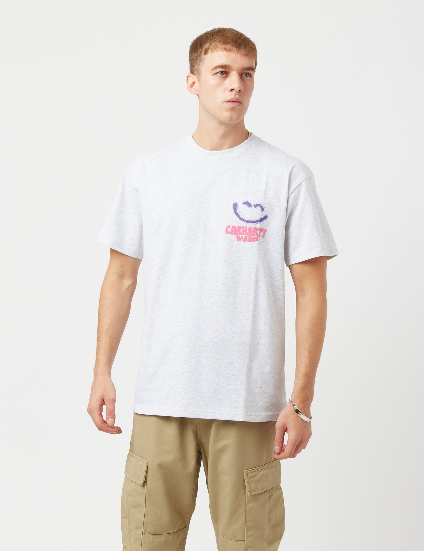 Happy Script T-Shirt - Schwarz