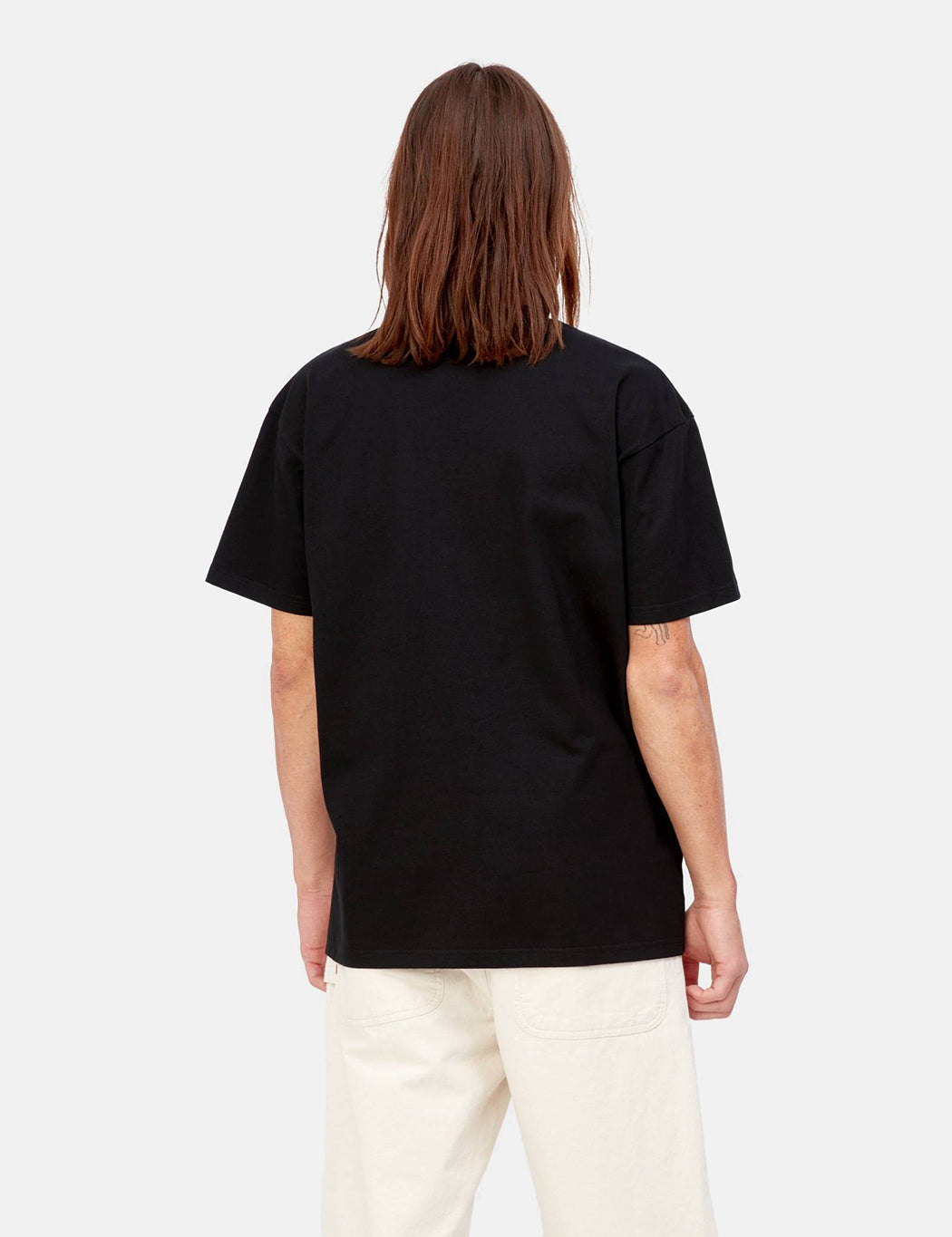 Happy Script T-Shirt - Schwarz