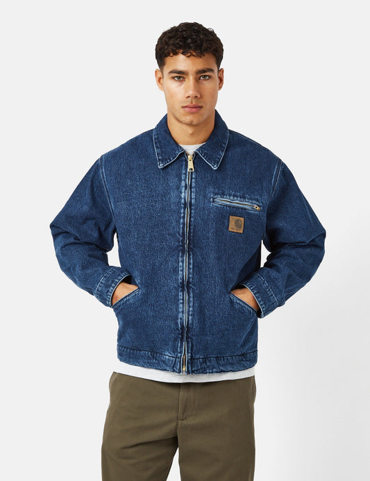 Rider Jacke (Denim) – Blue Stone Washed