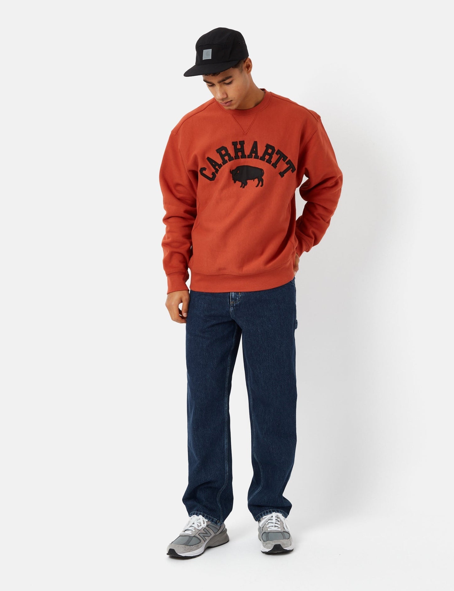 Locker-Sweatshirt – Phoenix/Schwarz