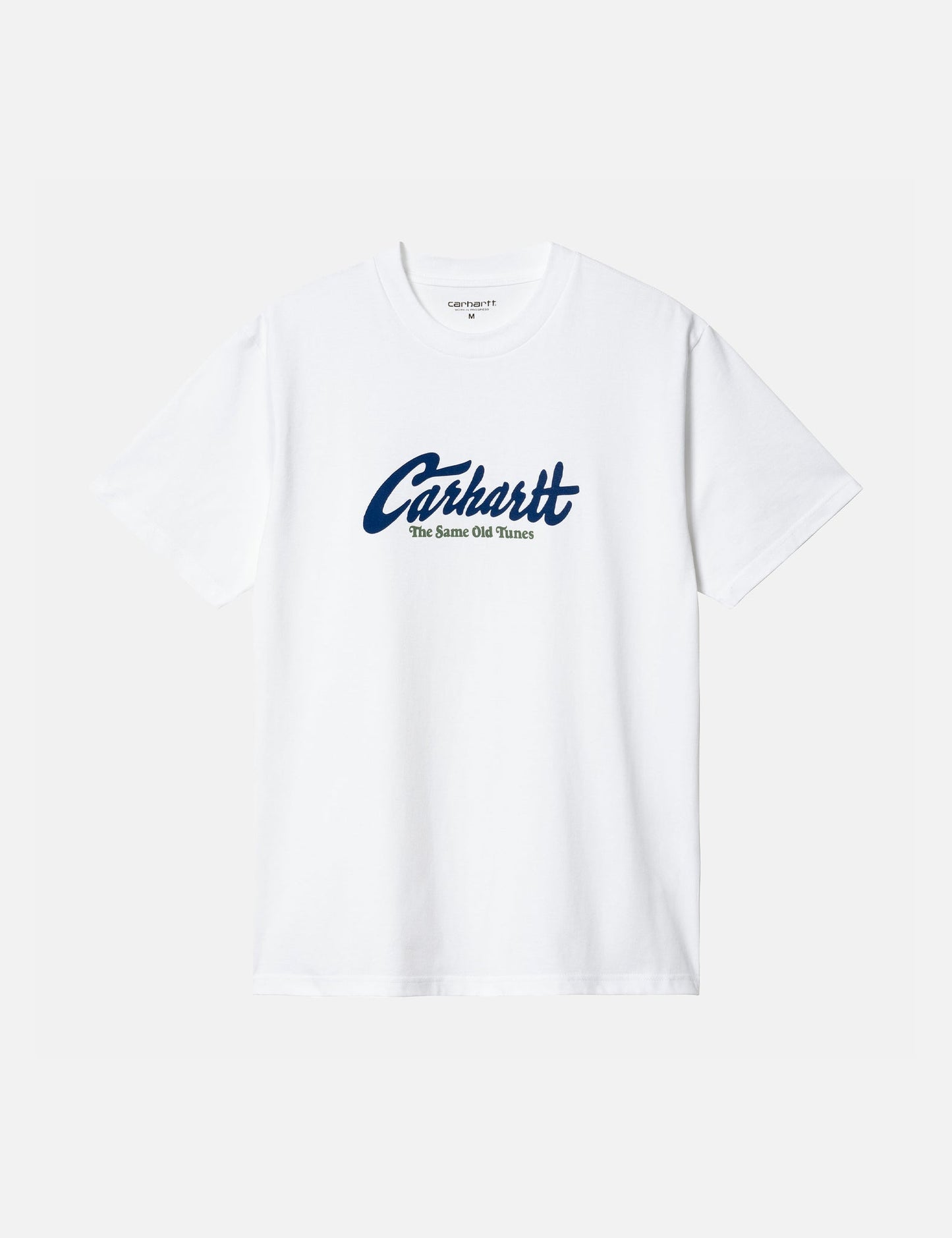 T-Shirt „Old Tunes“ (Bio) – Weiß
