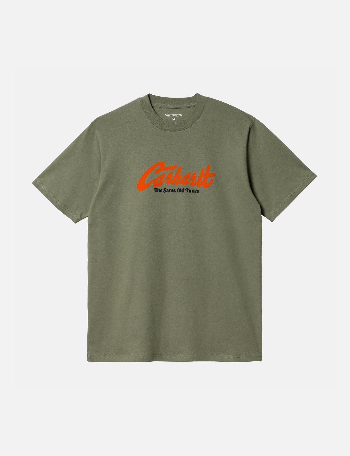T-shirt Old Tunes (Bio) - Vert Dollar