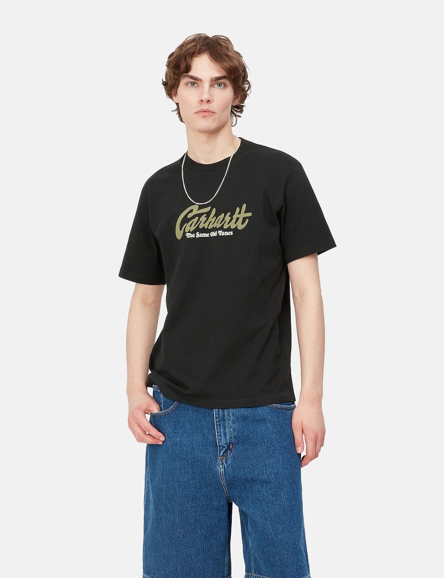 T-Shirt „Old Tunes“ (Bio) – Weiß