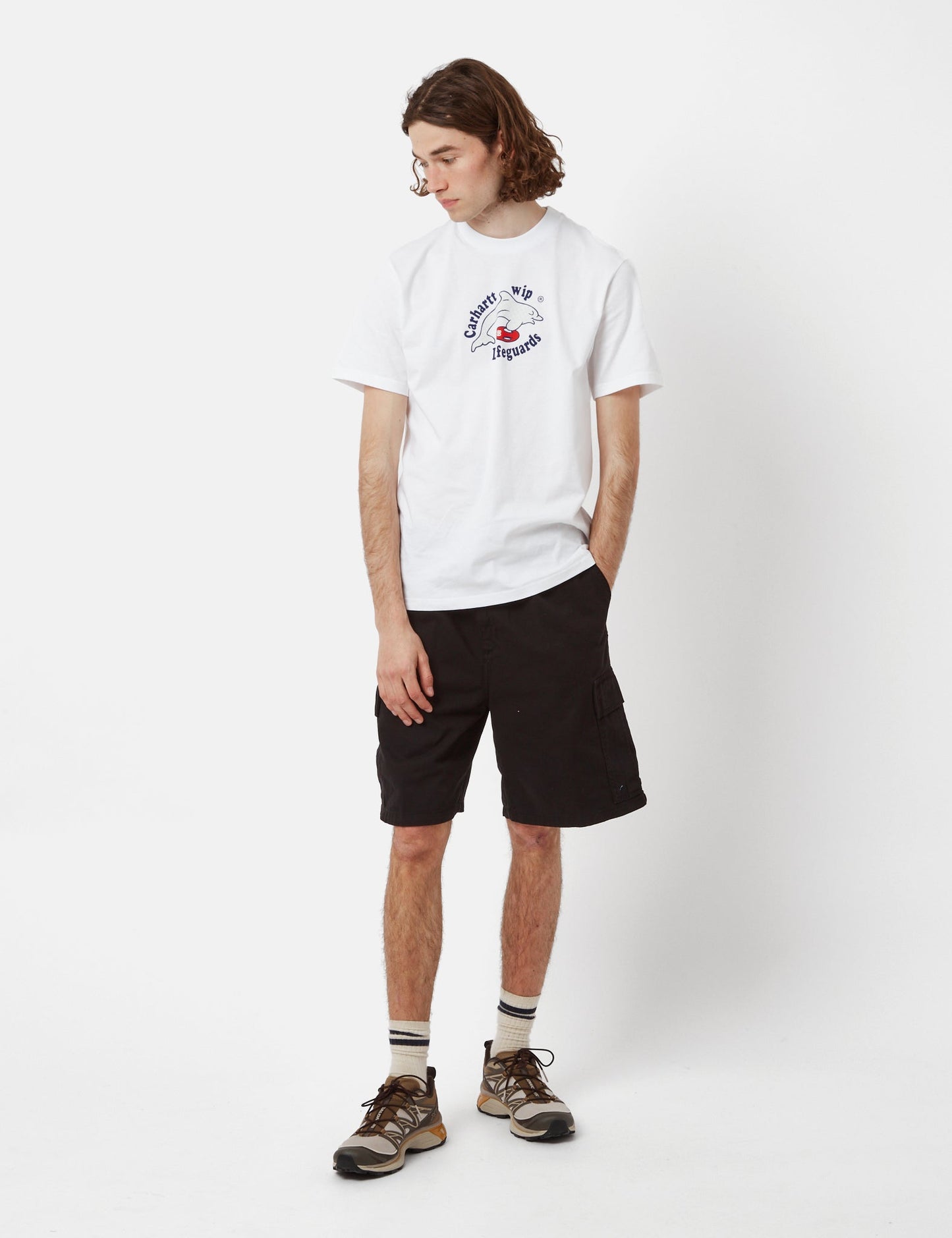Cole Cargo Shorts (Bio) - Schwarz