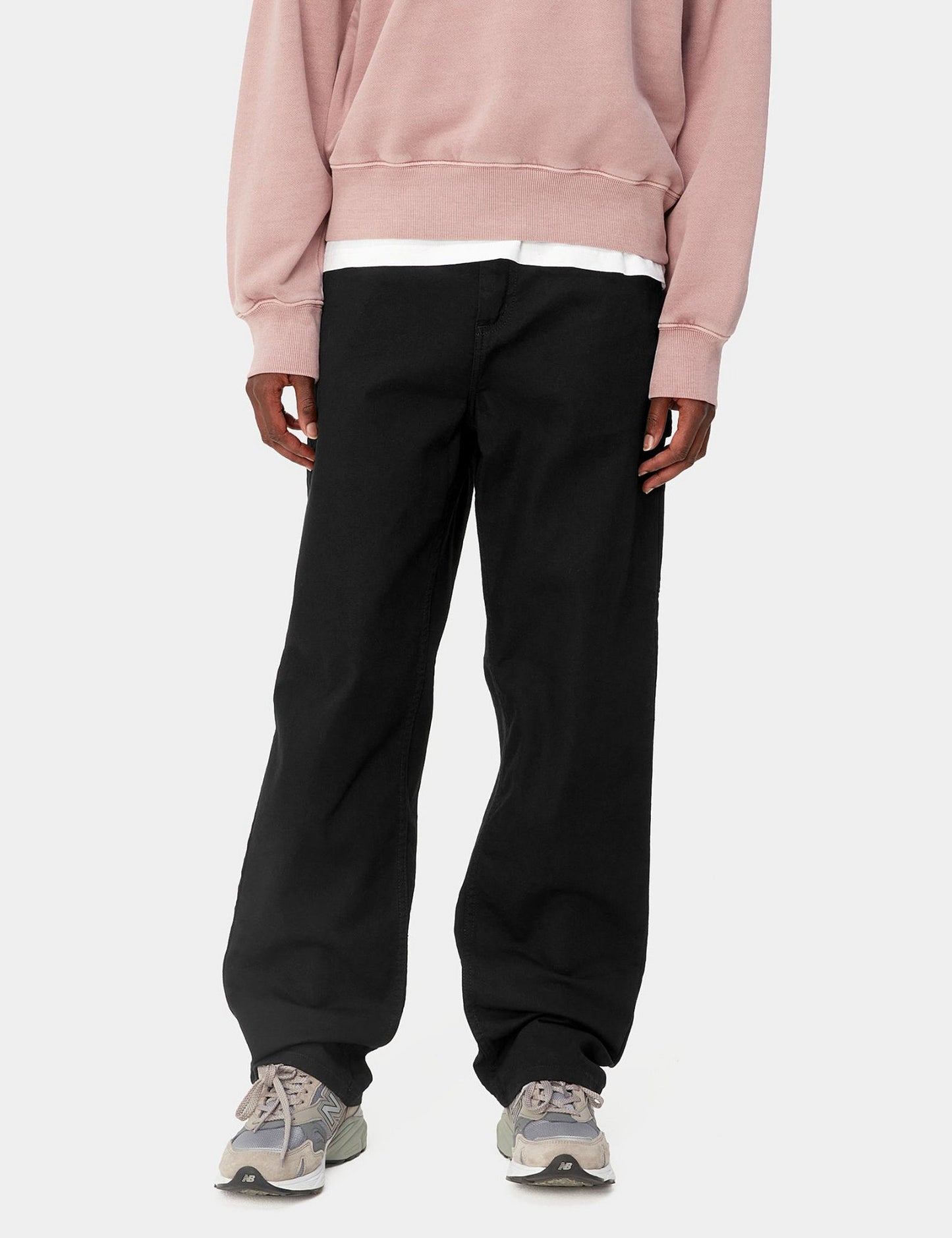 Pantalon Pierce pour femme (coupe droite) - Noir rincé