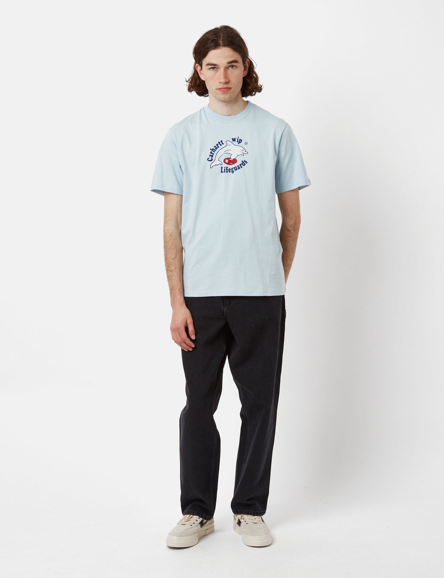 T-shirt Maître Nageur (Bio) - Bleu Icare