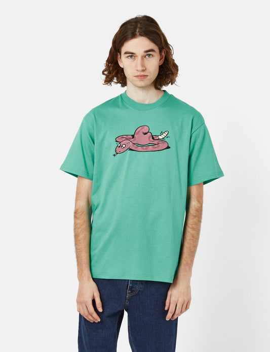 Snek T-Shirt (Bio) - Aquagrün