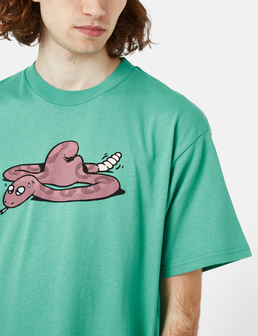 Snek T-Shirt (Bio) - Aquagrün