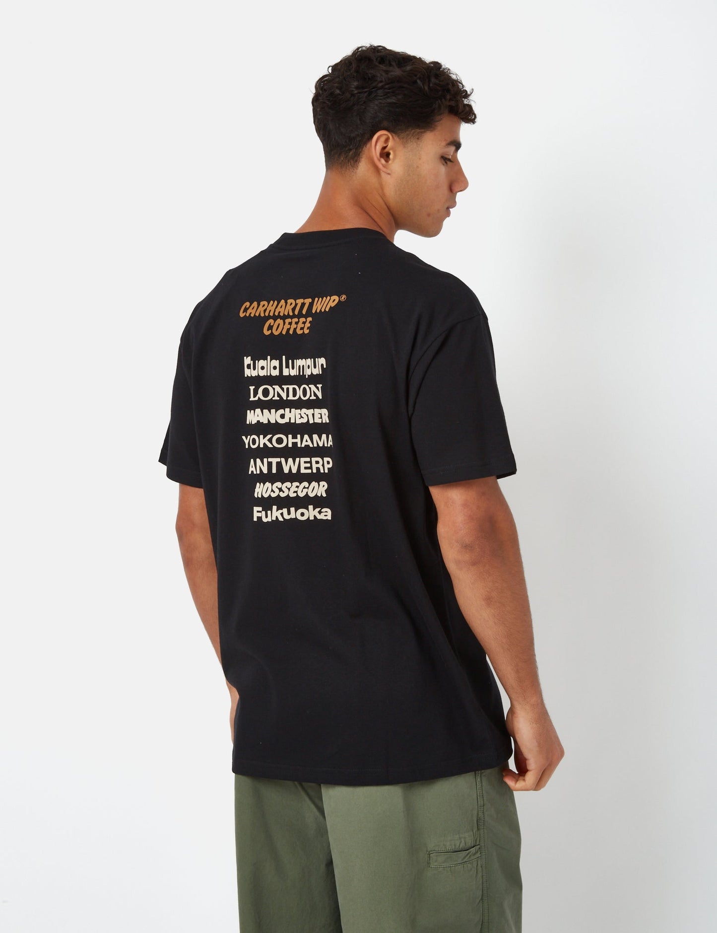 Kaffee-T-Shirt (Bio) - Schwarz