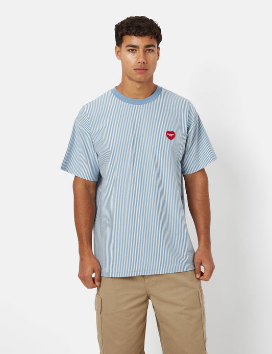 Terrell T-Shirt (Streifen) – Bleichmittel/Wachs